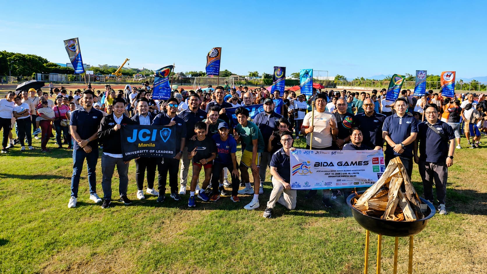 Opening Assembly at the Muntinlupa Sports Complex