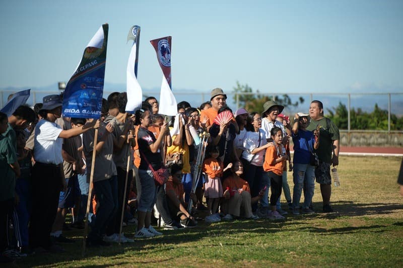 Beneficiaries and Barangay Flags