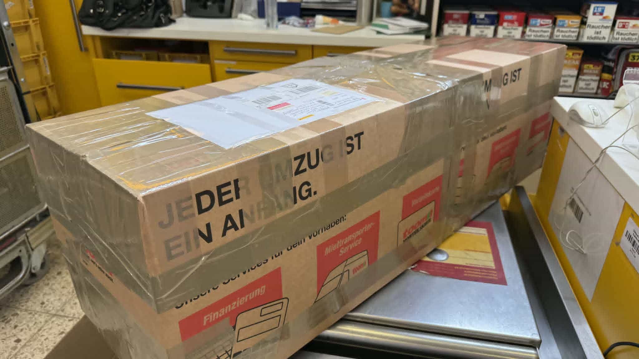 Packaged for International Shipping