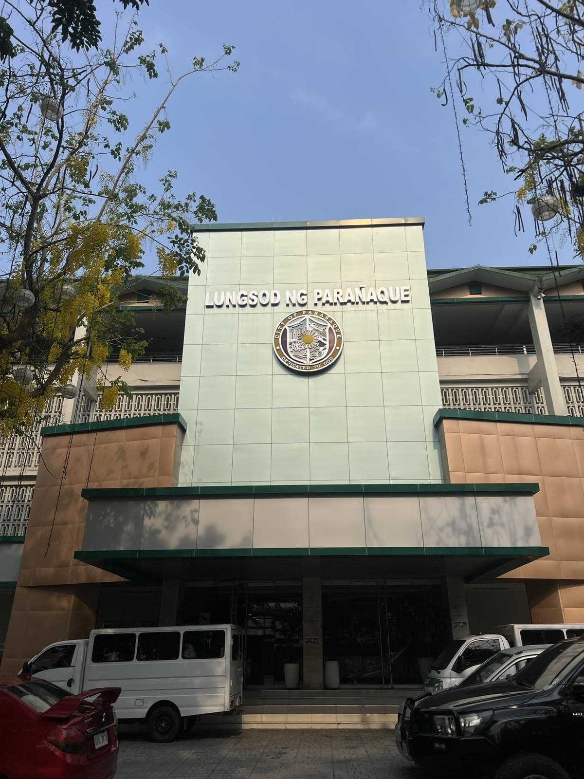 Parañaque City Hall, where the committee met with the city's Persons with Disability Affairs Office.