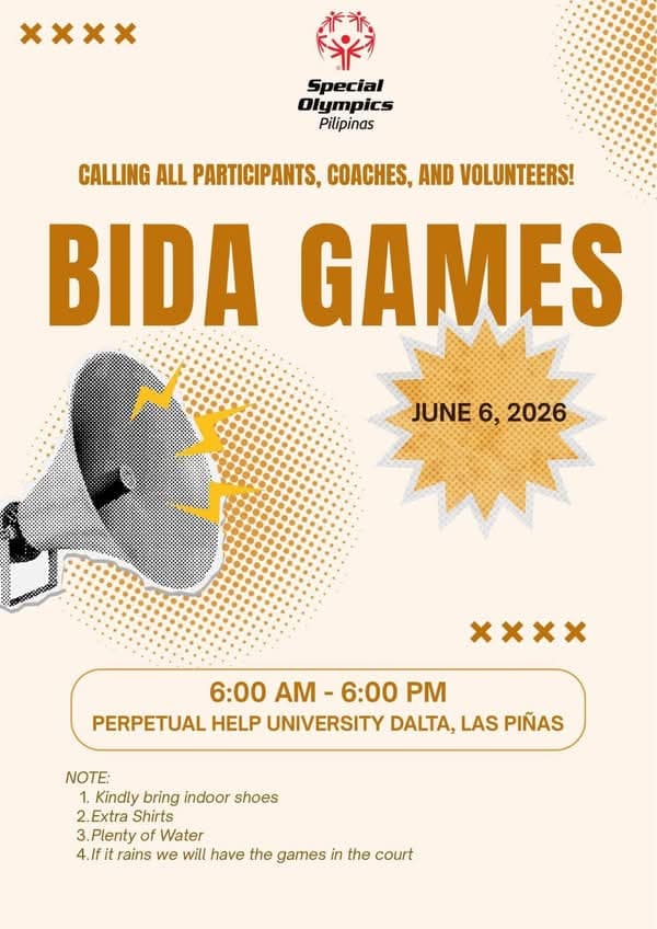 Special Olympics Pilipinas: Calling All Participants, Coaches, and Volunteers