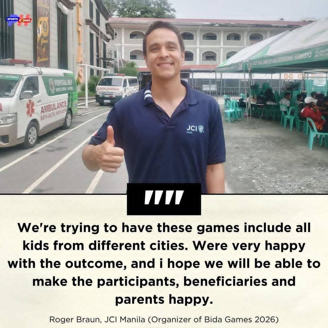 "BIDA Games is for kids with disabilities", Sportscorner PH
